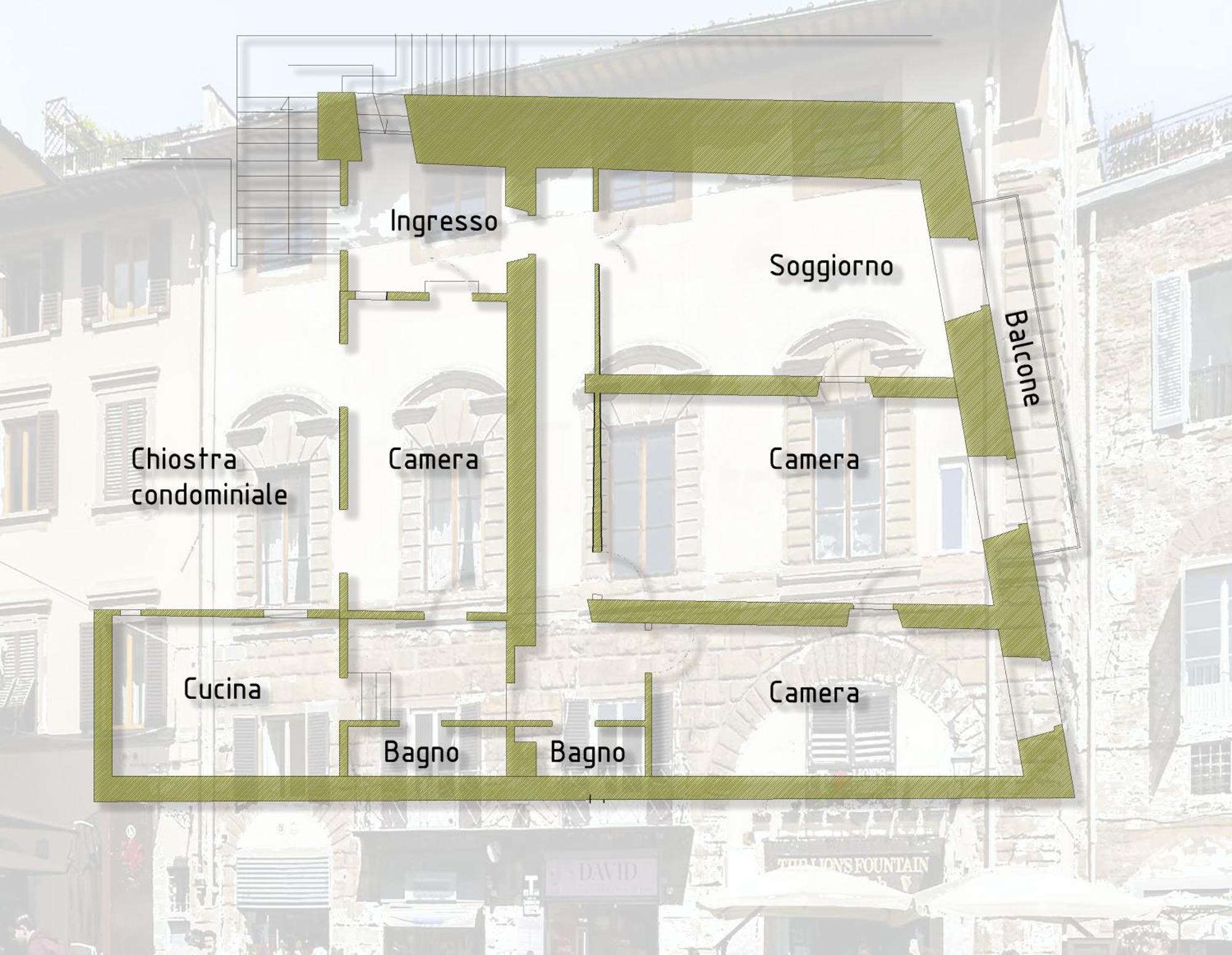 פירנצה Fiamma Apartment מראה חיצוני תמונה